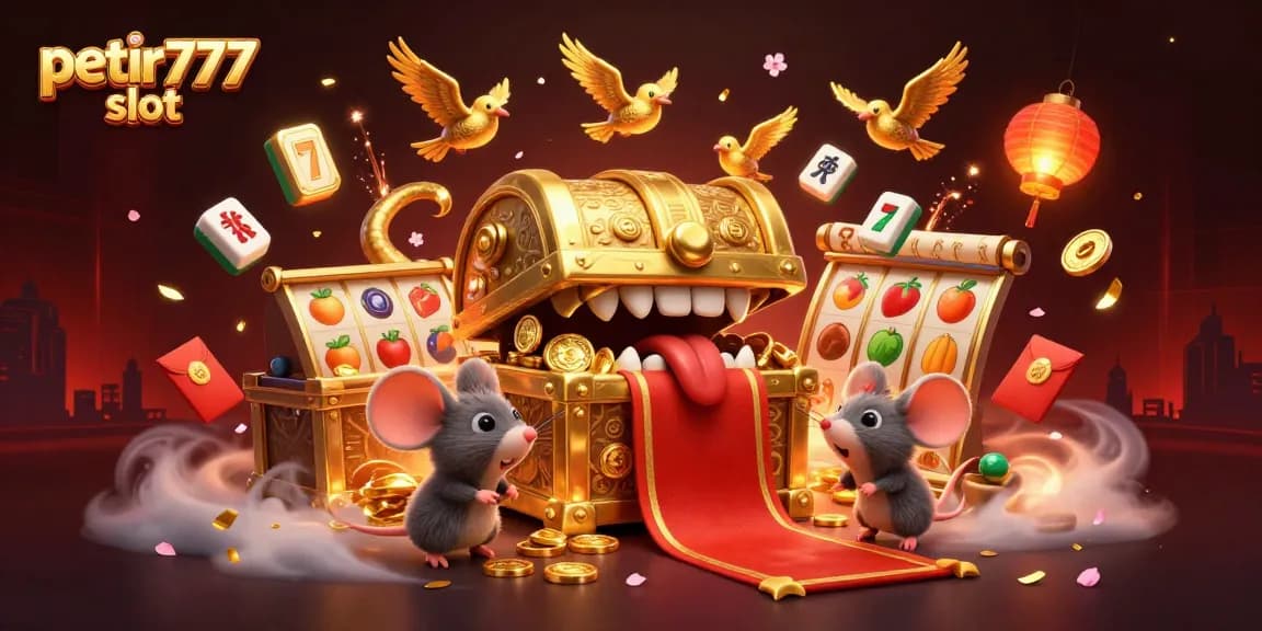 Engage with the thrilling petir777 slot experience featuring playful characters and vibrant game elements.