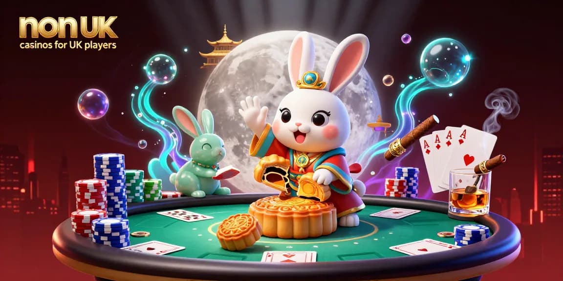 Experience the excitement of non UK casinos for UK players with vibrant gaming elements.