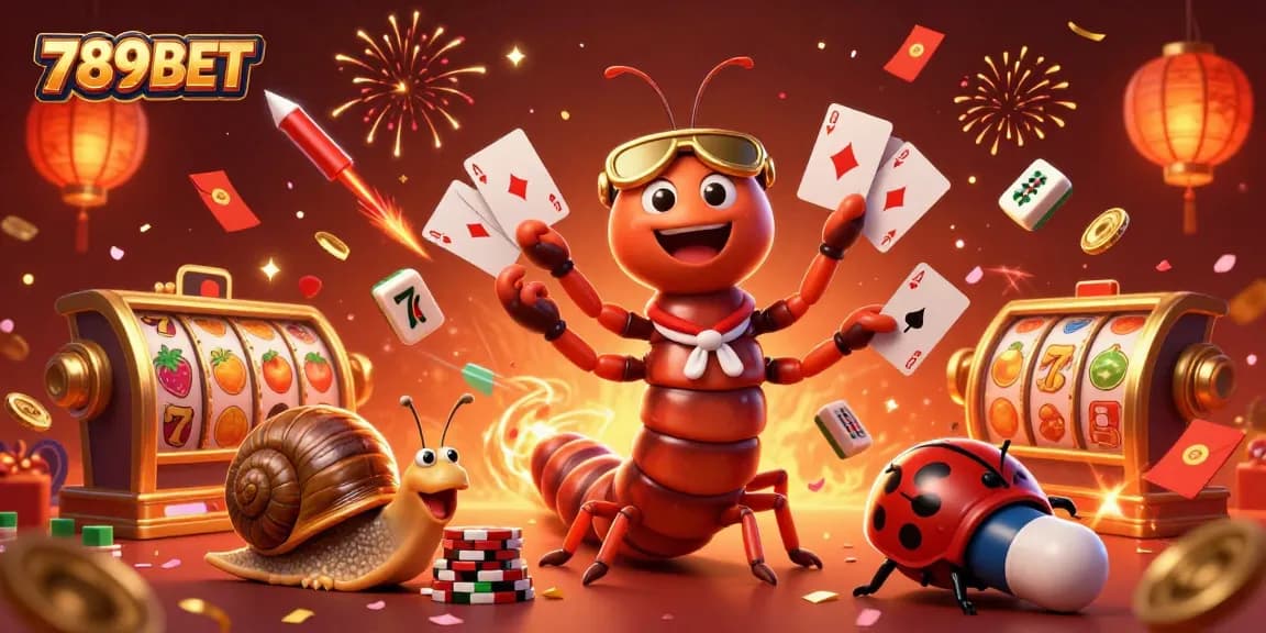 Experience thrilling gameplay at 789BET with our lively 3D illustration featuring a dynamic casino atmosphere.