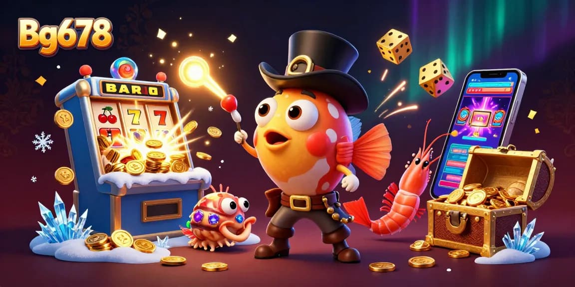 Engage with Bg678's thrilling elements in a vibrant underwater casino adventure.