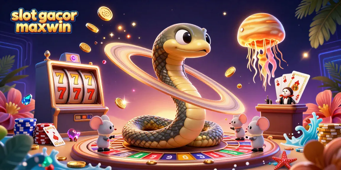 Engage with slot gacor maxwin as lucky mice place bets within a vibrant casino universe.