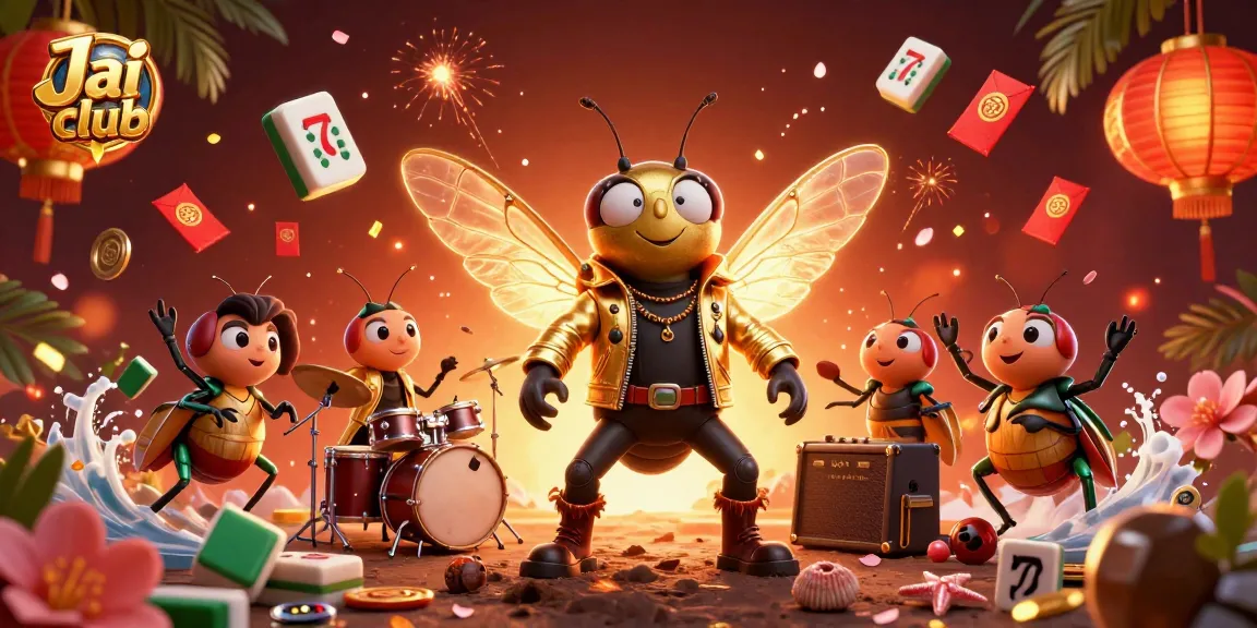 Join the thrilling games on Jai club with interactive characters and vibrant casino elements!