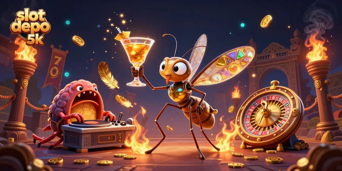 Spin lucky reels and win big at slot depo 5k casino with exciting 3D characters.