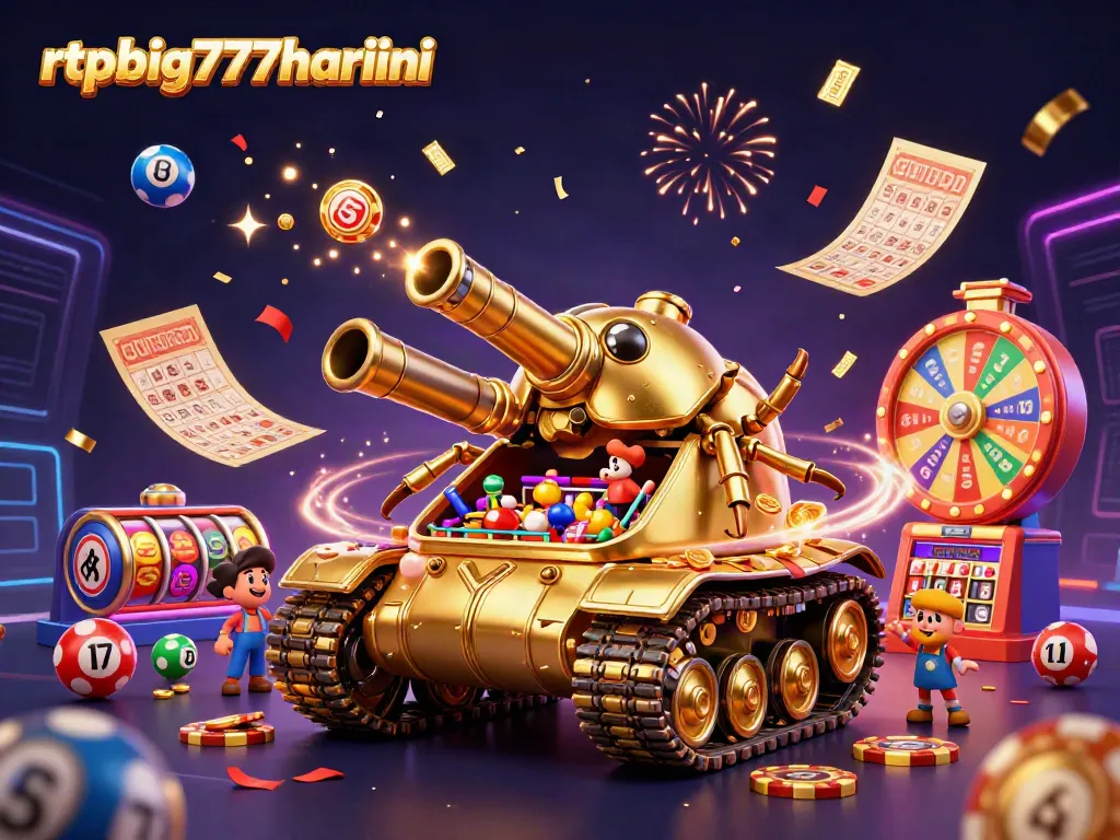 Engage with rtpbig777hariini's vibrant casino scene featuring dynamic lottery and casino elements.