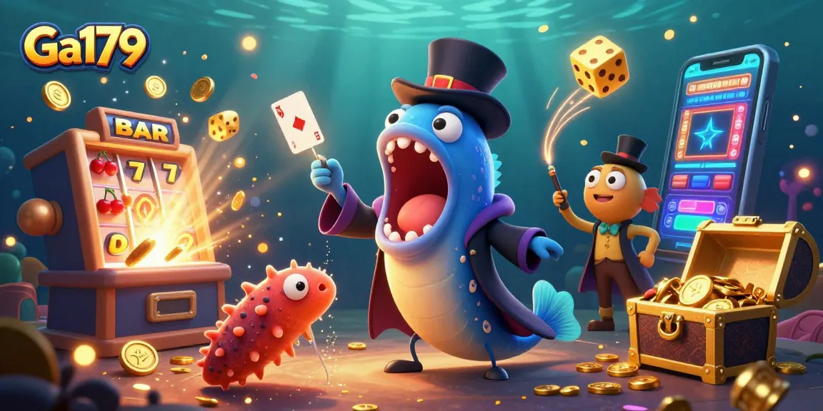 Engage in thrilling gaming adventures at Ga179 with vibrant slot machines and jackpots.