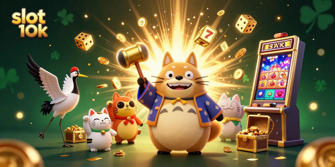 Experience thrilling wins at slot 10k with colorful characters and vibrant jackpot elements.