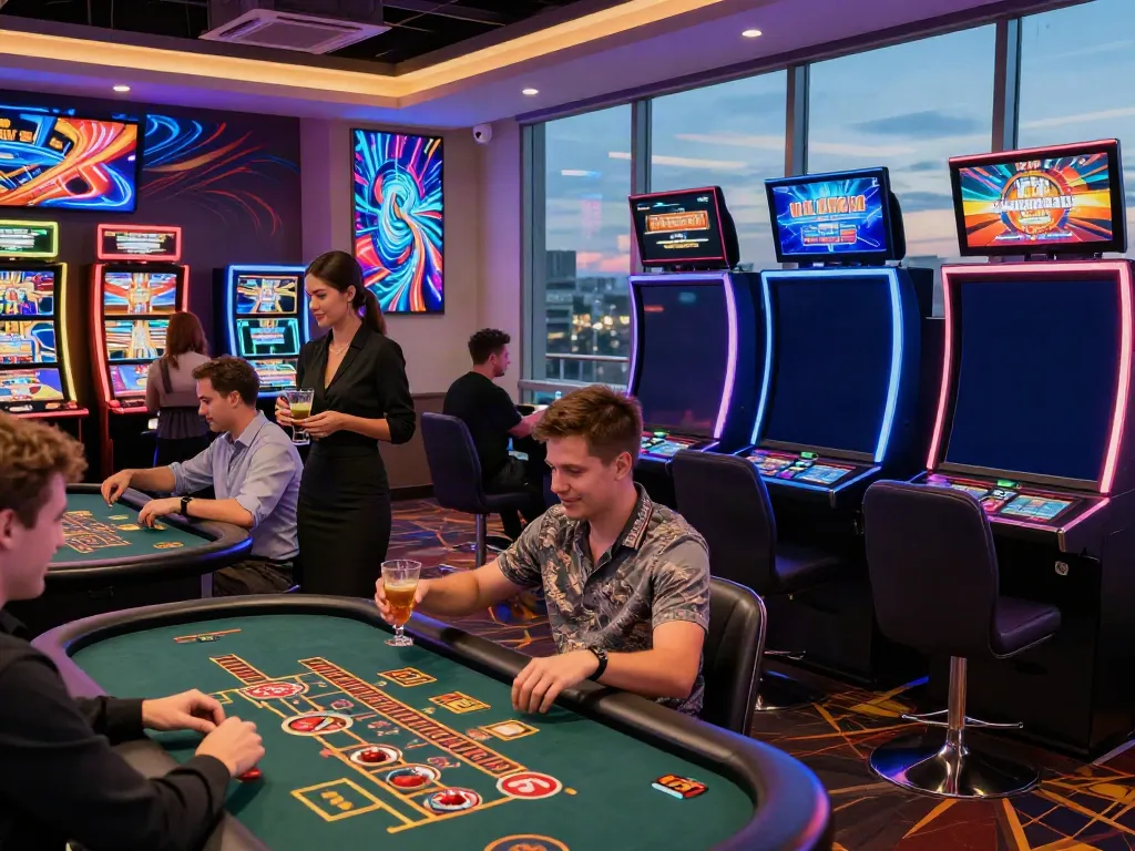 Engaging gaming experience at the A80 homepage casino.