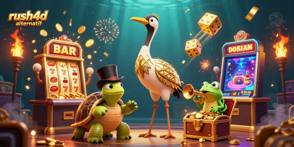 Menangkan jackpot besar dengan rush4d alternatif di kasino online penuh warna.