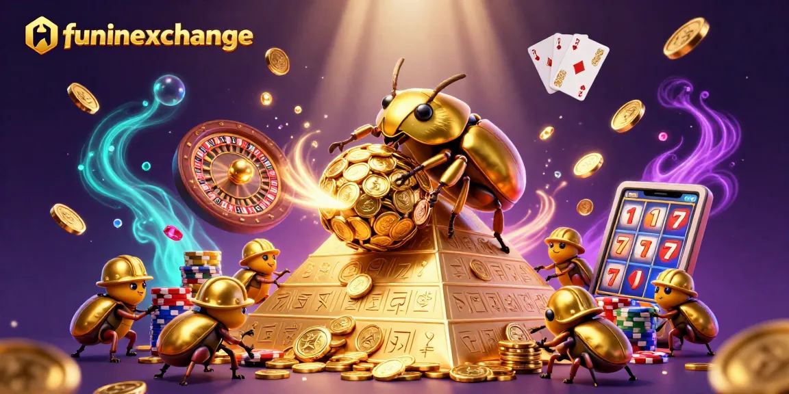Engage in thrilling gameplay on funinexchange with golden coins and spectacular gaming visuals.