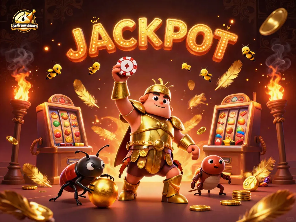Experience thrilling casino action with cafiremuseum's vibrant 3D illustration featuring jackpot dreams.