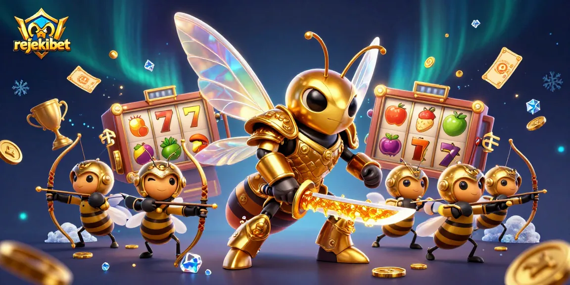Engage with rejekibet's exciting slot games featuring vibrant gold coins, colorful reels, and thrilling jackpot action.