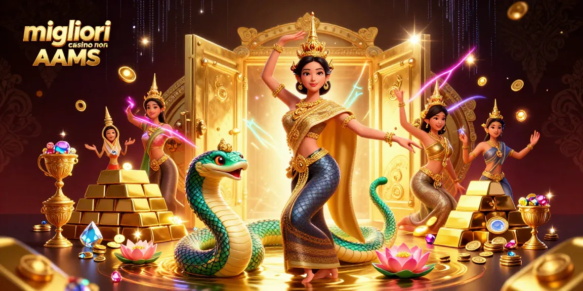 Gira per vincere con i migliori casino non AAMS che presentano tesori ipnotizzanti e vivaci elementi da casinò.