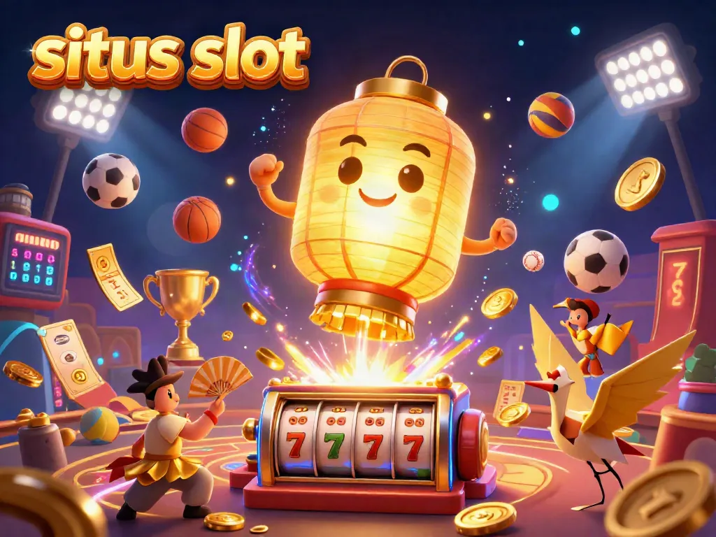 Menangkan jackpot di situs slot dengan simbol keberuntungan dan elemen kasino virtual yang dinamis.