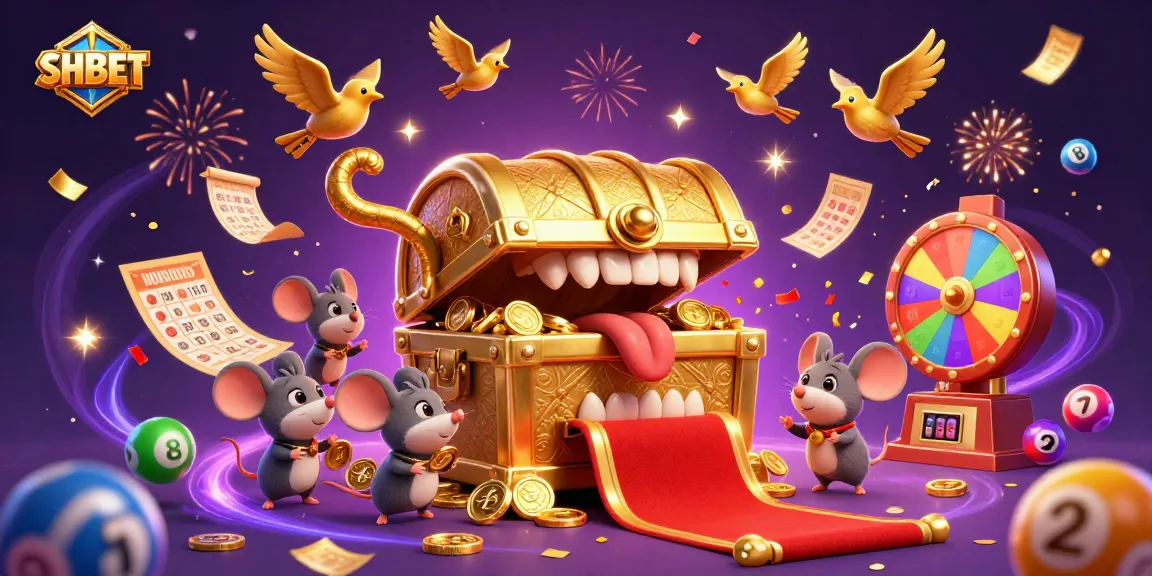 Experience thrilling wins with SHBET's vibrant lottery-themed casino adventure!