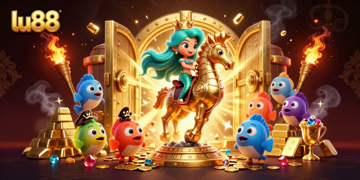 Engage with the vibrant world of lu88 while exploring a captivating 3D casino illustration.