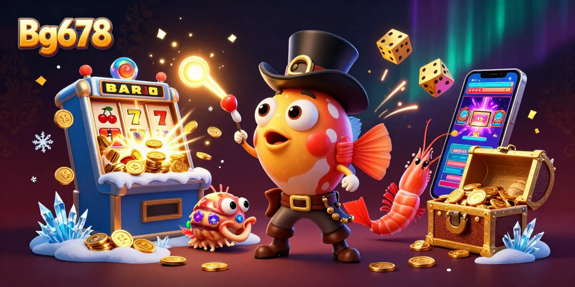 Engage with Bg678's thrilling elements in a vibrant underwater casino adventure.