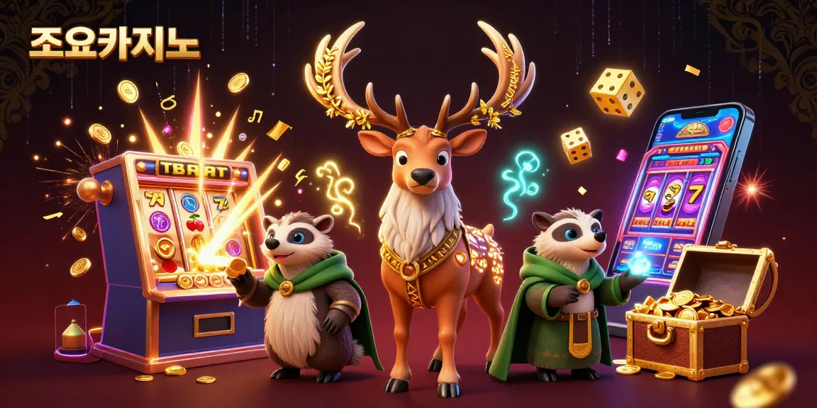 Experience thrilling gameplay at 조이카지노 with vibrant 3D casino elements and exciting jackpots.