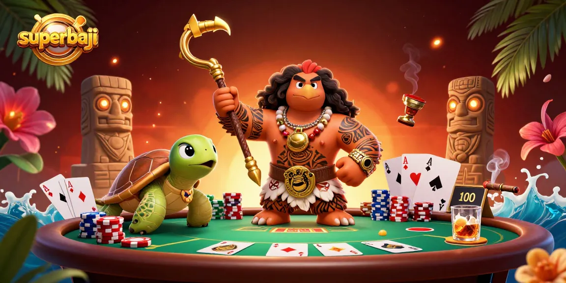 Experience thrilling gameplay at superbaji with vivid gaming elements in a rich, dynamic casino scene.