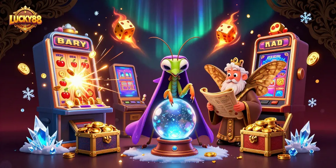 Experience thrilling gameplay at LUCKY88 with vibrant slot machines and mesmerizing characters.